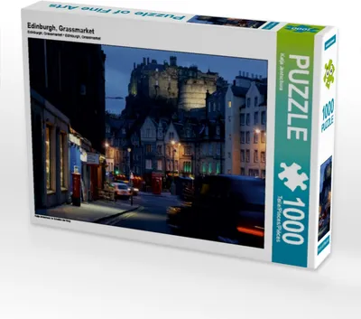 Produktbild von Calvendo Edinburgh, Grassmarket 1000 Teile Puzzle quer 640x480mm, Jentschura Katja; 7286524