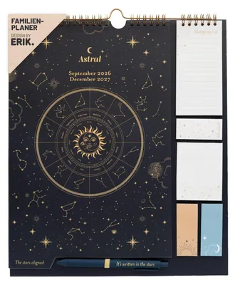 Immagine prodotto di Grupo Erik Astral: Calendario degli oroscopi 2027, pianificatore familiare, calendario da parete