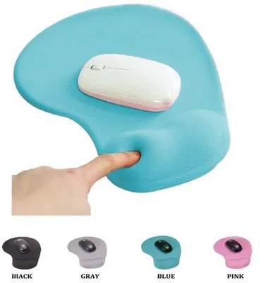 Produktbild von Mauspad mit Handgelenkauflage – ergonomisch – rutschfeste Gummibasis – für optimalen Komfort