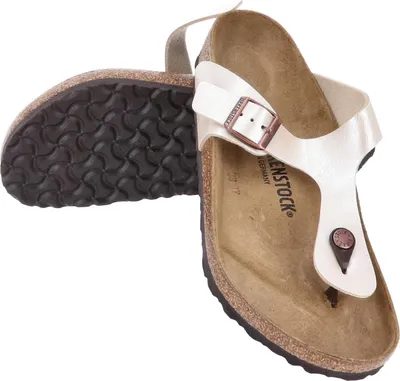 Image de Birkenstock tongs pour adultes en blanc blanc 217-10-00018