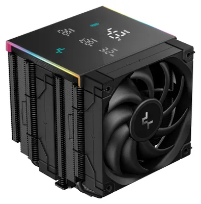 Produktbild von Deepcool AK620 DIGITAL PRO WH Air Cooler Dual Tower FT12 SE FDB Fans Real-Time CPU Status