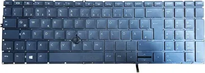 Produktbild von Tastatur für HP EliteBook 850 855 750 755 G7 G8 Zbook Firefly 15 G7 G8 mit Backlit