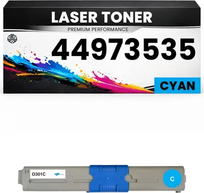 Produktbild von Toner kits kompatibel für OKI 44973535 C301/C301dn/C321/C321dn MC332dn/MC342dn/MC342dnw/MC342w/MC342dw in Cyan