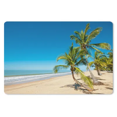 Produktbild von MuchoWow® Mauspad Mousepad Strand - Meer - Palme 27x18 cm - Mousepads - Maus Mat - Pad - Mausunterlage - Büroartikel - Desk Matten