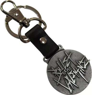 Produktbild von Bullet For My Valentine - Schlüsselanhänger Logo RO11935 (Einheitsgröße) (Silber/Schwarz)