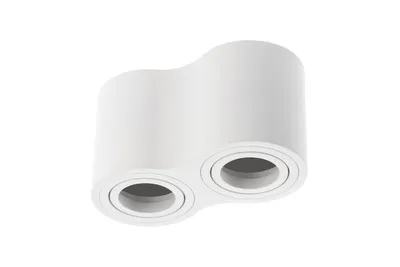 Produktbild von GTV lighting Deckenleuchte AVEIRO DUO, aluminium,160x80x85mm, IP20, max 20W*2, rund, weiß