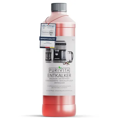 Produktbild von PURIVITA® Universal Entkalker Kaffeevollautomat Kaffeemaschine, 750 ml