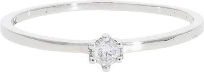 Produktbild von JuwelmaLux Ring 333/000 (8 Karat) Weißgold mit Zirkonia JL39-07-0395 56