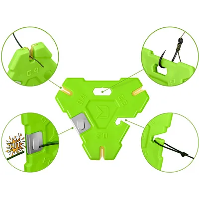 Produktbild von DELPHIN MultiSKIN Multitool Coatet Braid Stripper Knotentester Schlaufentester