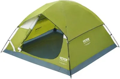 Productafbeelding van Famanu tent - Waterdicht, lichtgewicht, geschikt voor 3 personen - Lichtgroen