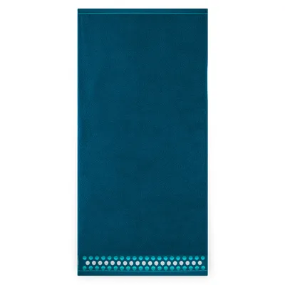 Image de Zwoltex Zen serviette 2 50x90 turquoise émeraude foncé 8673/1/5638 450g/m2