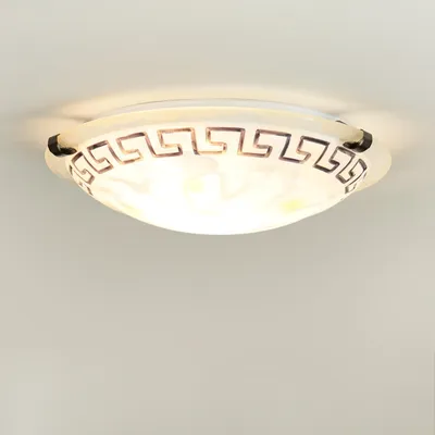 Obrázek produktu pro Skleněný plafón 30 cm E27 1x60W bílé alabastrové sklo kulaté Etrusco 7648 Rabalux