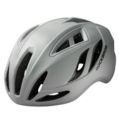 Produktbild von ROCKBROS Fahrradhelm Rennradhelm 58-62CM Herren Damen Erwachsenen für MTB Rennrad Helm Grau(Matt)