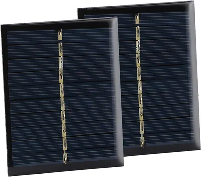 Obrázok produktu pre 2ks / sada 0,5W 5V Polysilicon Solar Panel Charging Board fot Home DIY Projects Hračky Nabíjačky batérií