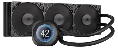 Zdjęcie produktu dla Corsair Nautilus 360 RS, Chłodnica cieczy all-in-one, 12 cm, 420 RPM, 2100 RPM, Czarny