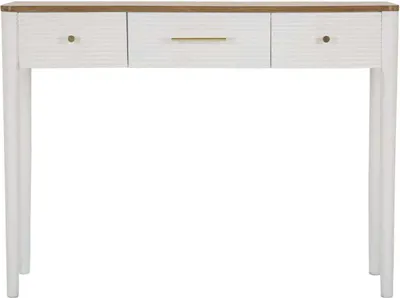 Produktbild von Konsole Console Matera 37 x 107 x 80 cm Esche Pinie MDF Braun Weiß
