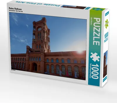 Produktbild von Calvendo Rotes Rathaus 1000 Teile Puzzle quer 640x480mm, Bruhn Olaf; 7403417