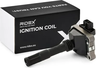 Produktbild von RIDEX 689C0146 Zündspule 12V für ALFA ROMEO 147 (937) SPIDER (916S) GT (937) 156 (932) 156 Sportwagon (932)