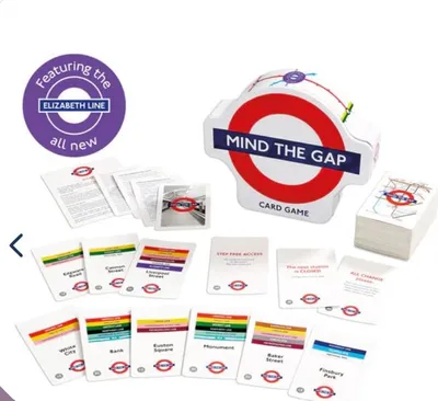 Produktbild von Gibsons Kartenspiel Mind the Gap - London Underground Spiel
