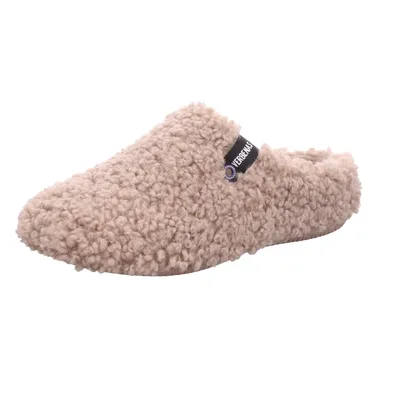 Produktbild von Verbenas York Curly Damen Hausschuh in Beige, Größe 40