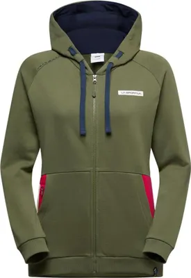 Produktbild von Kaos Hoody W, Cypress/Azalea, XL, ZACW029E47P19XL, Climbing Damen Pullover - La Sportiva