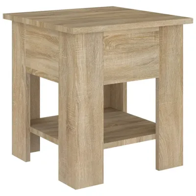Produktbild von vidaXL Couchtisch Sonoma-Eiche 40x40x42 cm Holzwerkstoff