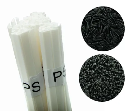 Obrázek produktu pro Rosfix – Plastový Svařovací Drát PS (GPPS) Bílý | 100g Granulát, Drát 42cm | Teplota Tání 280-340°C | Pro Nádrže, Krabice, Kontejnery