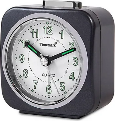 Produktbild von Analoger Wecker Timemark Grau Leise mit ton Nachtbetrieb