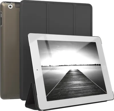 Produktbild von EAZY CASE Smartcase für Apple iPad 2 / 3 / 4 Tabletcase Bookcover Smart Flipcase magnetisch Schwarz