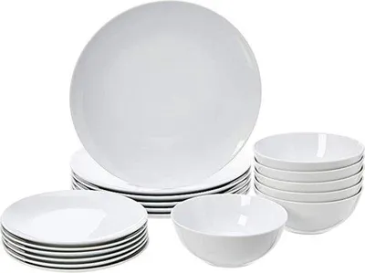 Productafbeelding van Famanu Serveerschaalset, 18-delig - Wit