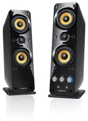 Produktbild von Creative Labs GigaWorks T40 Series II, PC, Tischplatte/Bücherregal, 32 W, 50 - 20000 Hz, 2 m, Windows 7/Vista