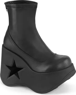 Produktbild von DYNAMITE-100 Damen Booties von DemoniaCult, Schwarz  , EU 42, US 12