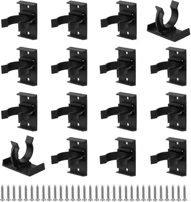 Produktbild von Küchenleistenclips schwarz Kunststoff 28-32mm