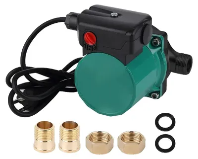 Immagine prodotto di Pompa di circolazione per acqua calda, alta efficienza, funzionamento silenzioso, 30 litri/minuto (95/766/528 GPM), conforme agli standard UE