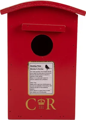 Zdjęcie produktu dla Domek dla ptaków Clayre & Eef 14x12x21 cm Rot Holz
