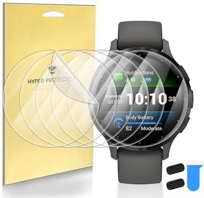 Produktbild von Famanu Schutzfolie für Garmin Venu 3S - 6 Stück kratzfeste TPU Displayschutz