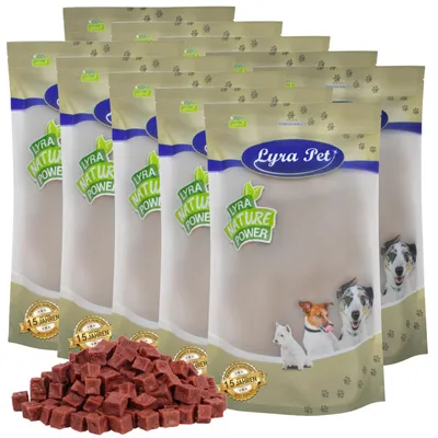 Produktbild von 10 kg Lyra Pet® Pferdefleischwürfel