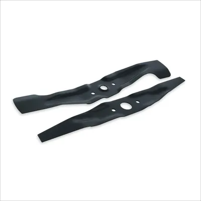 Produktbild von vhbw 2x Ersatz-Messer Ersatz für Honda 72531-VH7-000, 72511-VH7-000 für Rasenmäher - Ersatzklinge Schwarz, Stahl