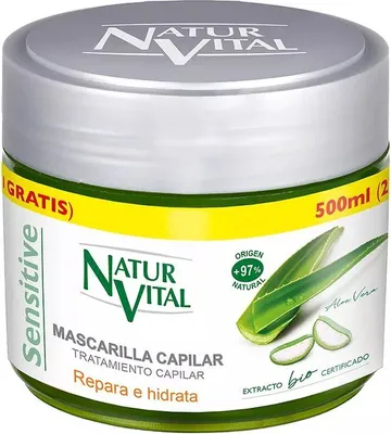 Produktbild von Reparierende Haarmaske Sensitive Naturaleza y Vida (500 ml)