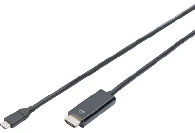 Image de DIGITUS AK-300330-050-S Câble adaptateur/convertisseur DIGITUS USB Type-CGen2 Type-C vers HDMI A
