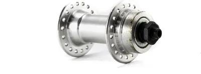 Produktbild von Fahrrad Alu Vorderrad Nabe 36 Loch 100mm Hohlachse Disc Scheibenbremse Silber