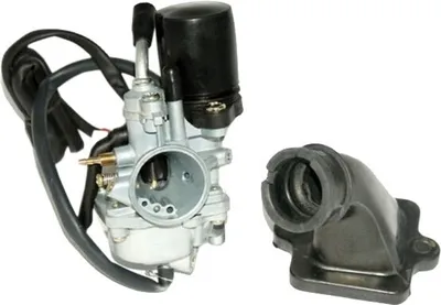 Produktbild von Sport VERGASER 17,5mm E-Choke ANSAUGSTUTZEN für Peugeot SPEEDFIGHT 3 III 2T 50