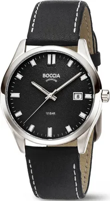 Produktbild von Boccia 3669-02 Herrenuhr Titanium 39mm 10ATM
