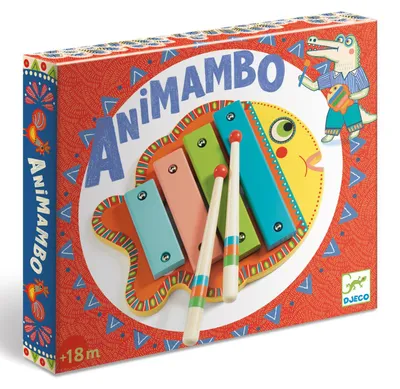 Produktbild von DJECO Xylophone - 23 x 19.2 x 3.2 cm 3070900060012