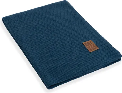 Produktbild von Knit Factory Jesse Plaid - Petrol - 160x130 cm