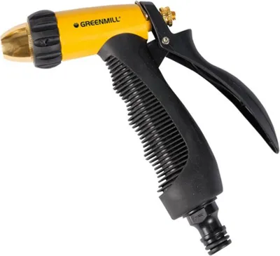 Produktbild von Spritzpistole Handbrause Für Gartenschlauch Metall Garten Spritze Einstellbarer