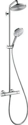 Produktbild von Hansgrohe Showerpipe Raindance Select EcoSmart Chrom Kopfbrause Raindance Air 1jet 240mm
