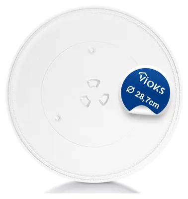 Produktbild von Drehteller passend wie Samsung DE74-20102D 287mm für Mikrowelle Glasteller