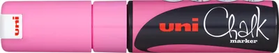 Immagine prodotto di uni-ball Pennarello a gesso PWE-8K, rosa neon, punta a cuneo