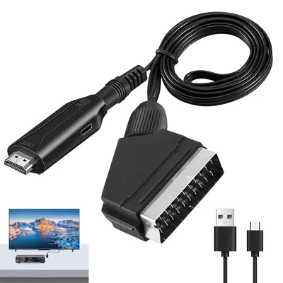 Productafbeelding van SCART naar HDMI-converter adapter voor HD video audio
